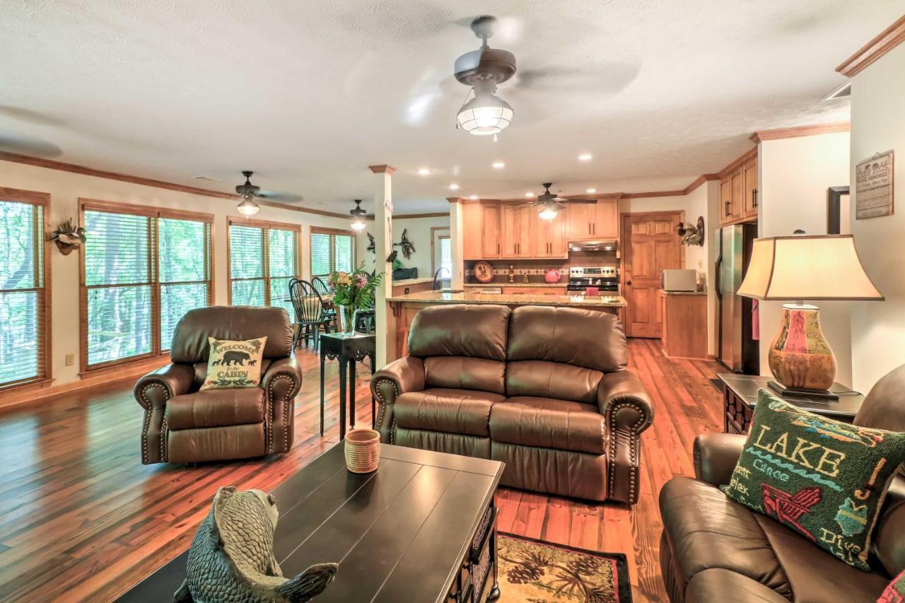 Waterfront West Point Lake Cabin With Private Dock! Whitewater Woods Esterno foto
