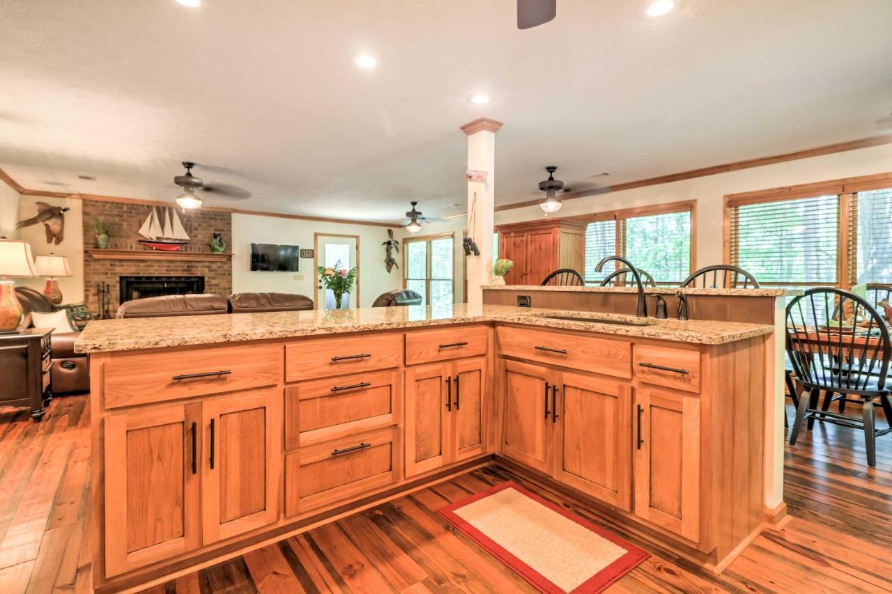 Waterfront West Point Lake Cabin With Private Dock! Whitewater Woods Esterno foto